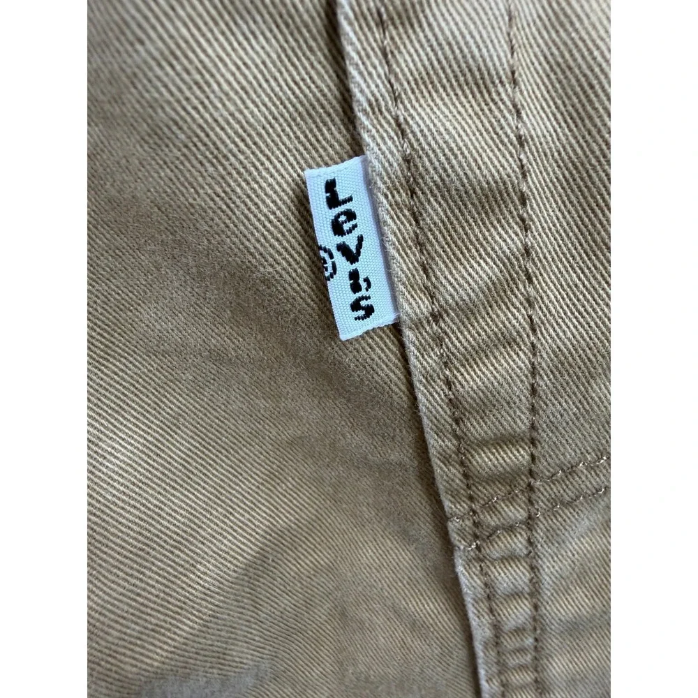 Levi's 514 Straight Fit Pants Mens Tan Khaki‎ WaterLess 34x29